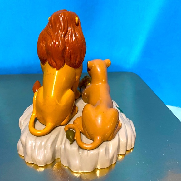 DISNEYS THE LION KING VINTAGE 1990s APPLAUSE BABY SIMBA MUFASA SARABI PVC FIGURE - Picture 10 of 12